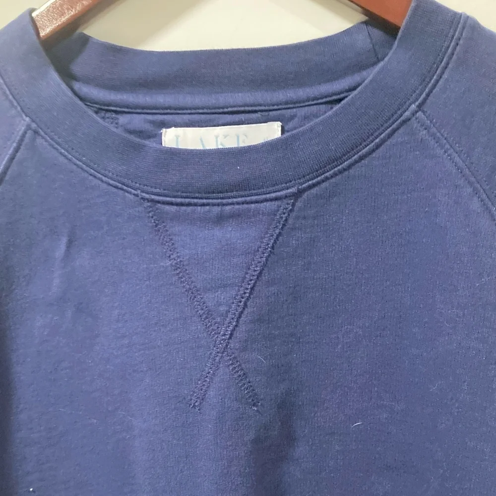 LAKE Women's Navy Blue Raglan Style Tunic - Picture 6 of 8
